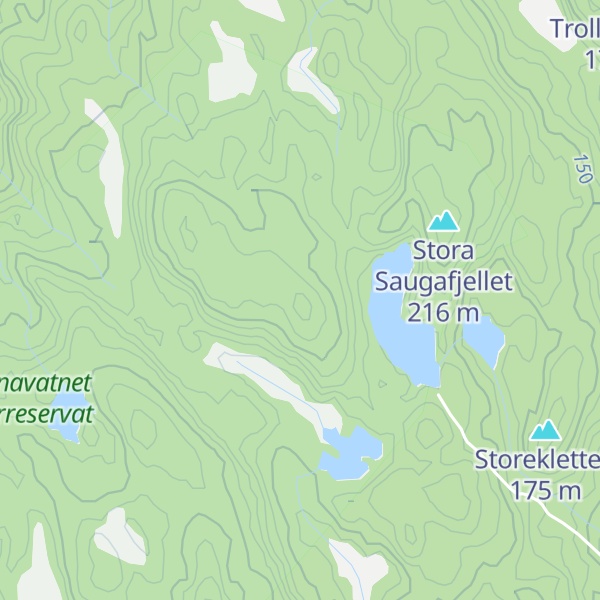 Map of Vardfjellet