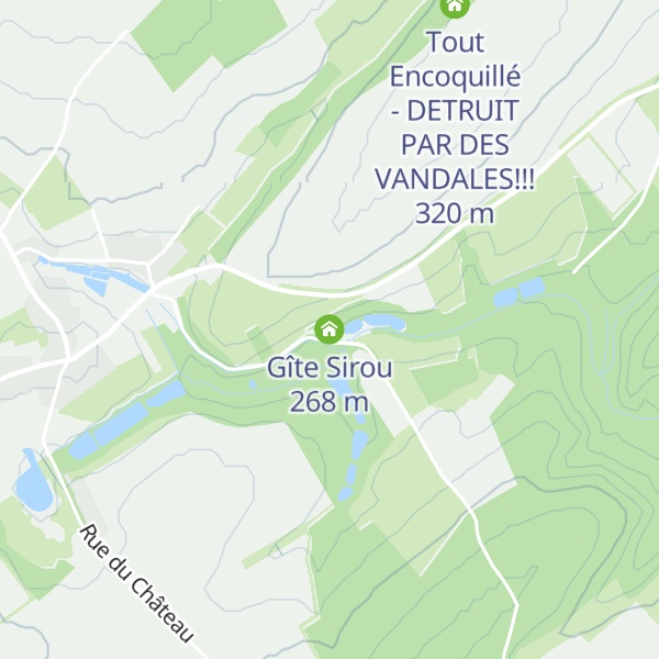 Map of Gîte Sirou