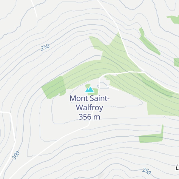 Map of Mont Saint-Walfroy