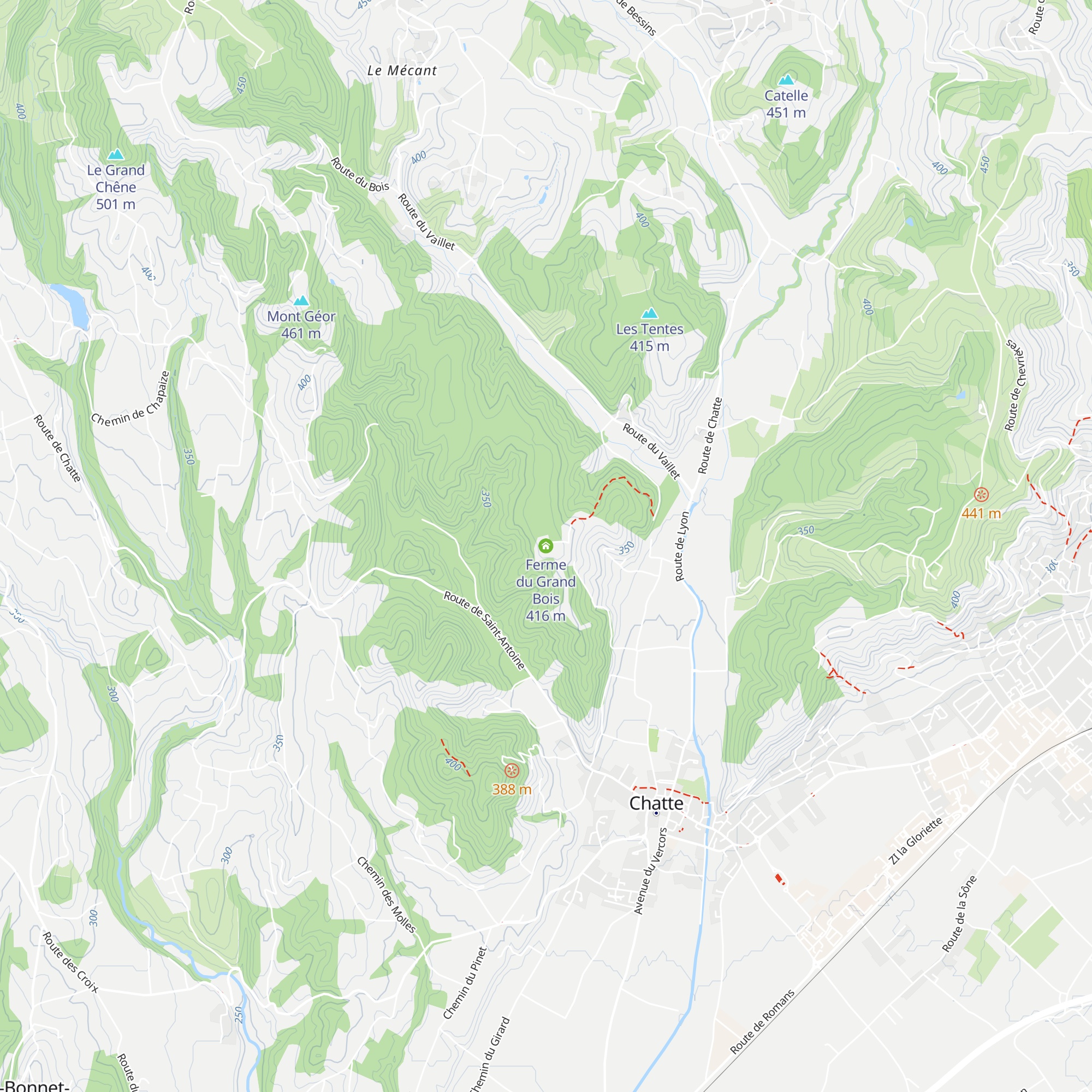 Ferme du Grand Bois map