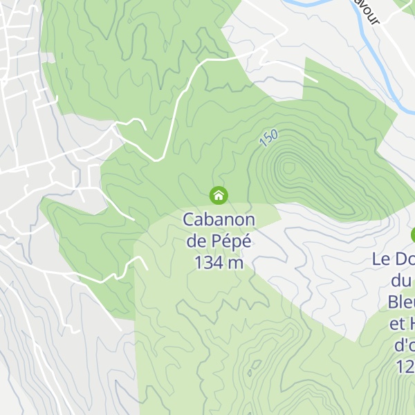 Map of Cabanon de Jesus
