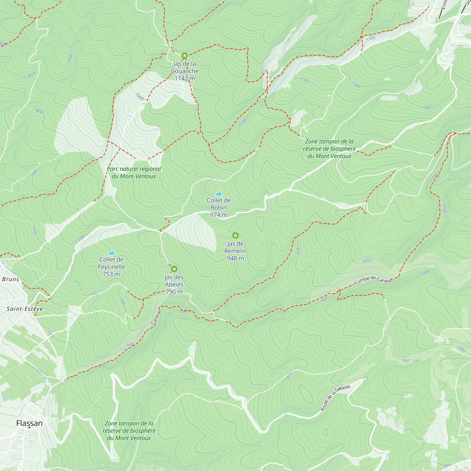 Jas de Remelin map