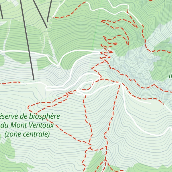 Map of Mont Ventoux