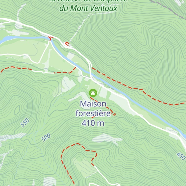 Map of Maison forestière