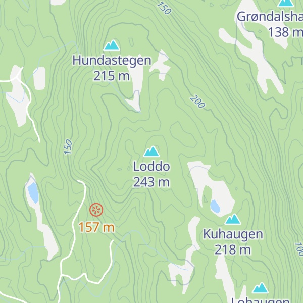 Map of Loddo