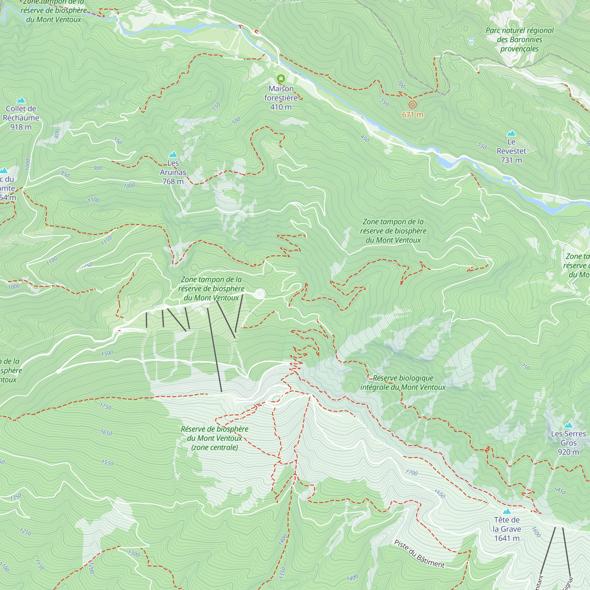 Le Contrat map