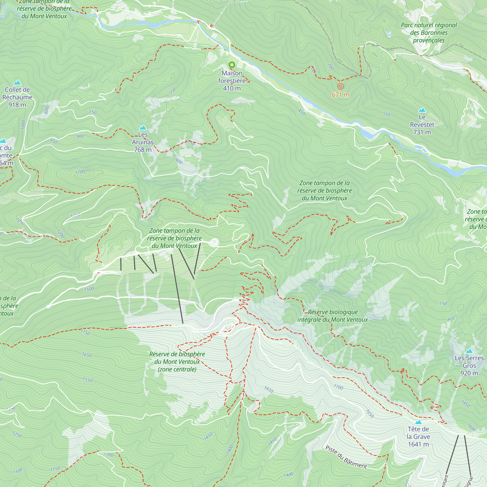 Le Contrat map
