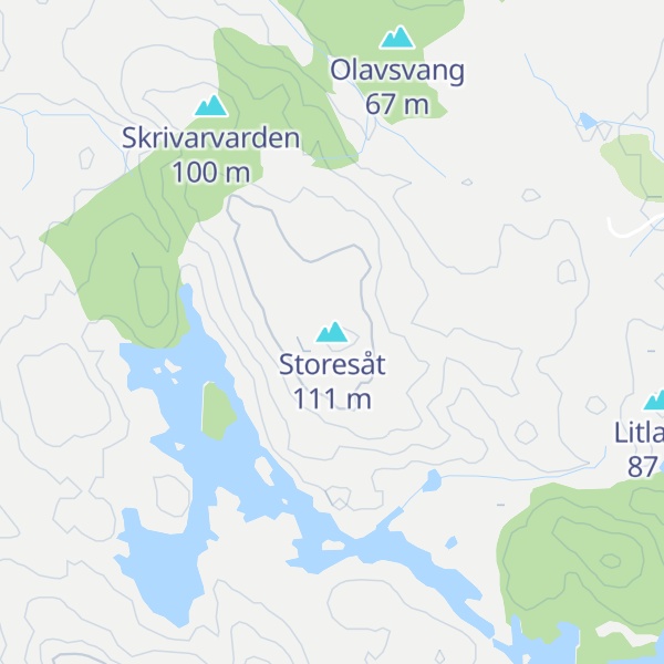 Map of Storesåt