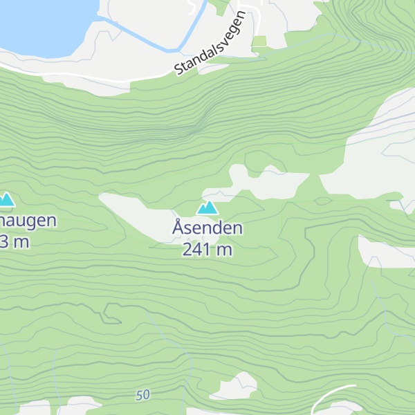 Map of Åsenden