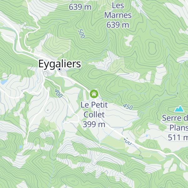 Map of Le Petit Collet