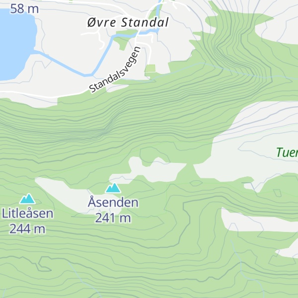 Map of Ramnefjell