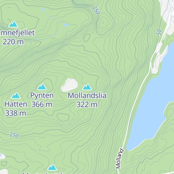 Map of Mollandslia