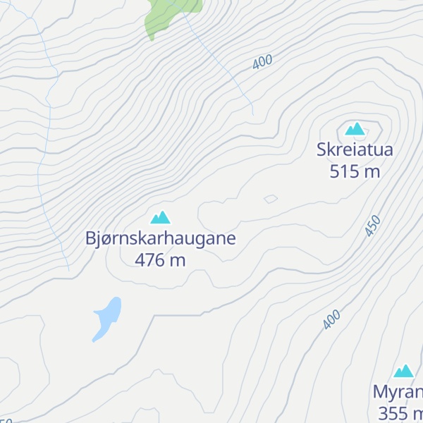 Map of Svorene