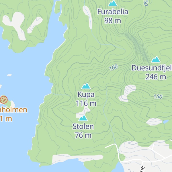 Map of Kupa