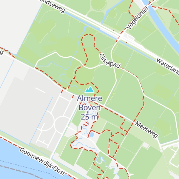 Map of Almere Boven