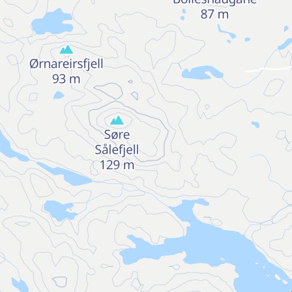 Map of Tytebærhaugen