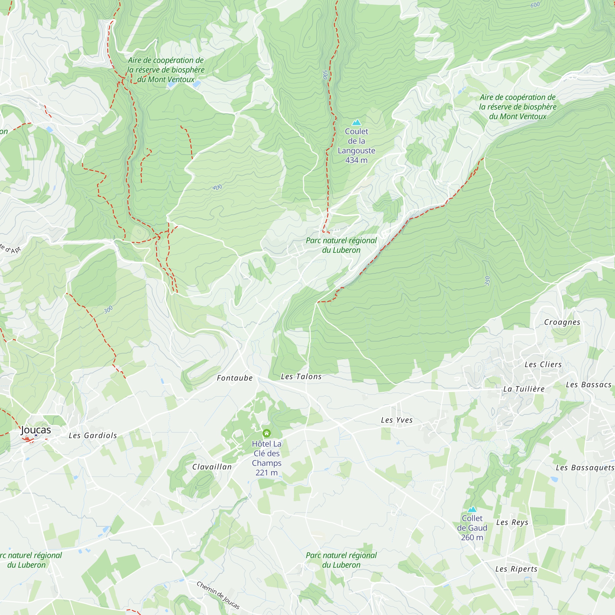 Moulin de Lioux map