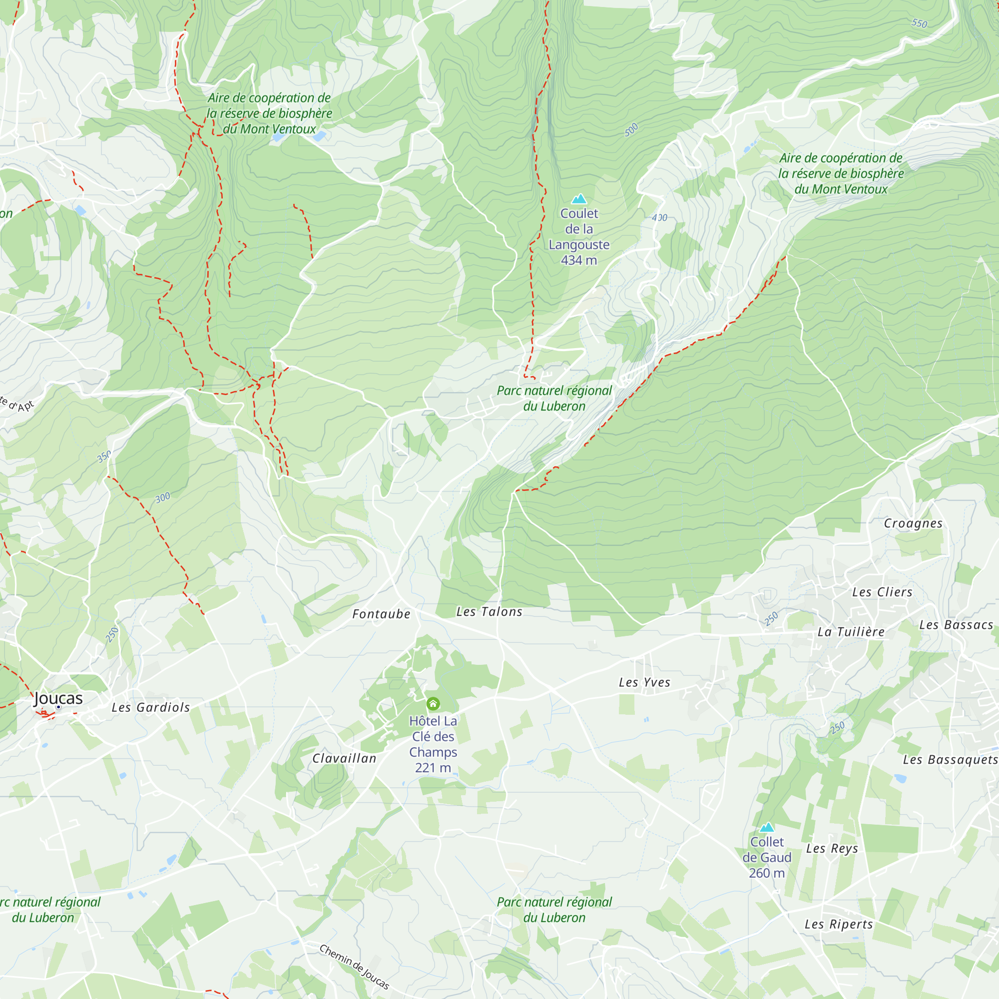 Moulin de Lioux map