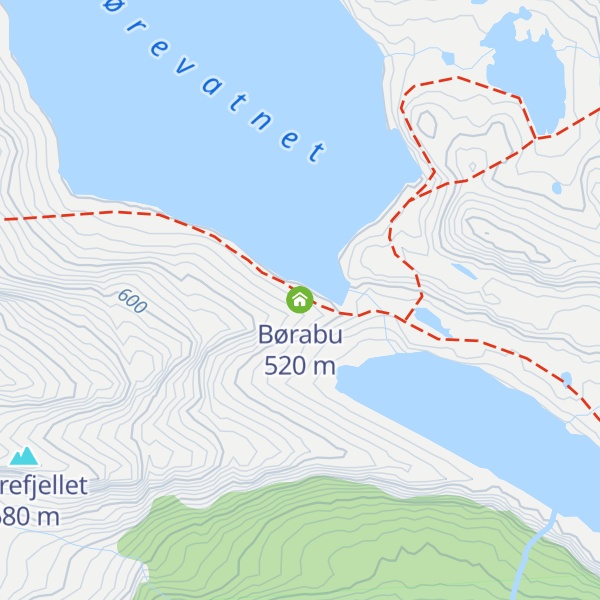 Map of Børabu