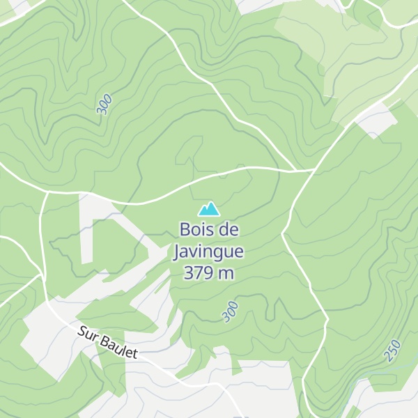 Map of Bois de Javingue