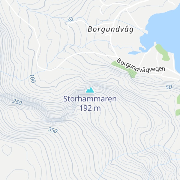 Map of Storhammaren