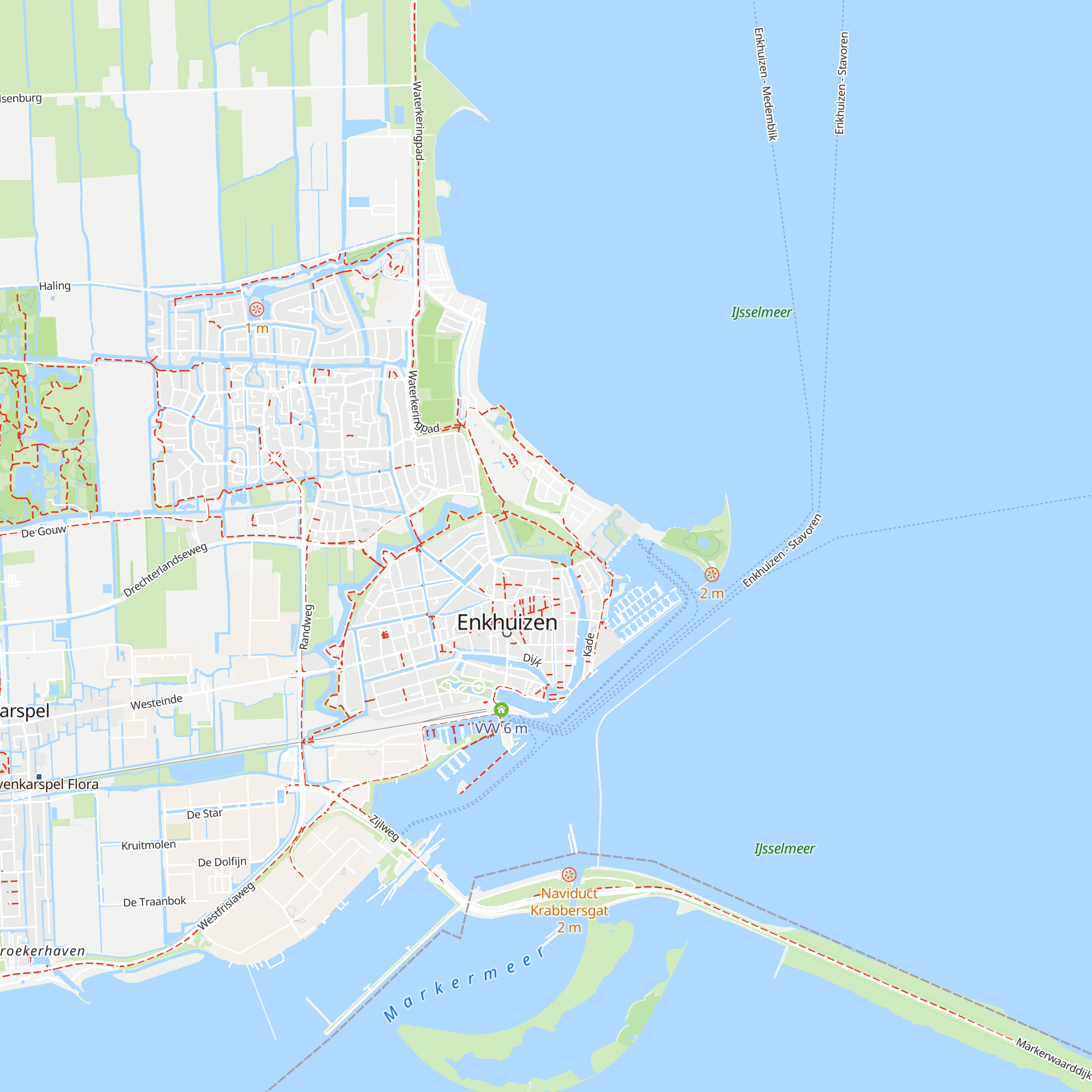 Hertenkamp Enkhuizen map