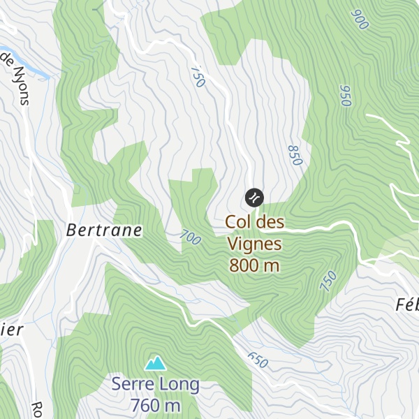 Map of Cabane