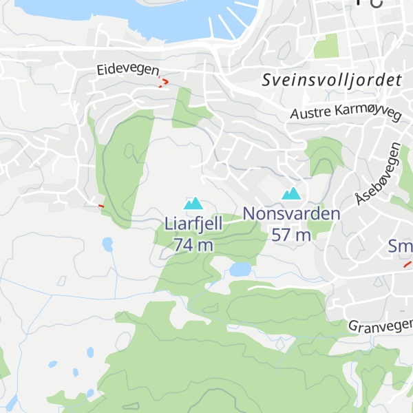 Map of Liarlund