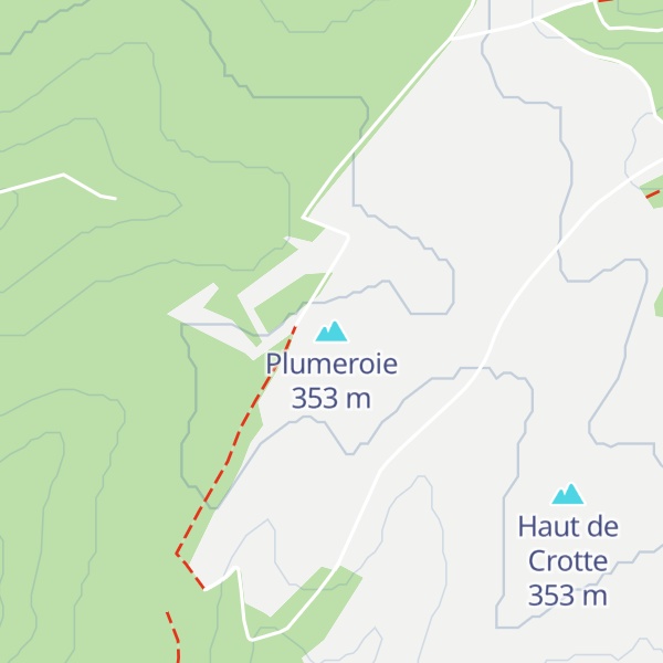 Map of Plumeroie