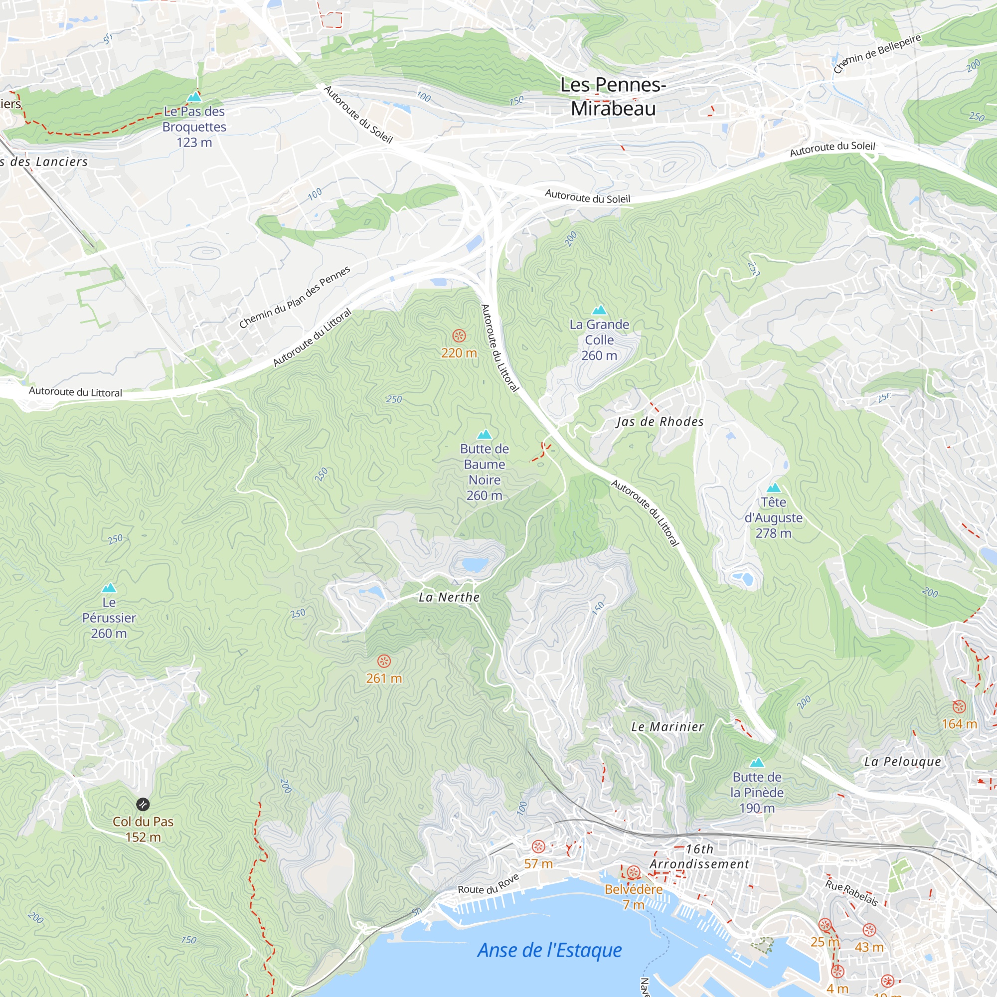Turc map