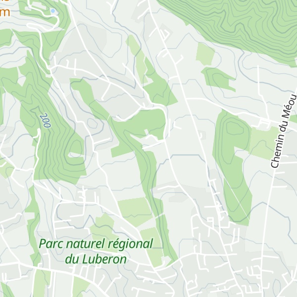 Map of Domaine de Fontenille