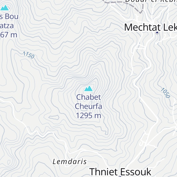 Map of Chabet Cheurfa