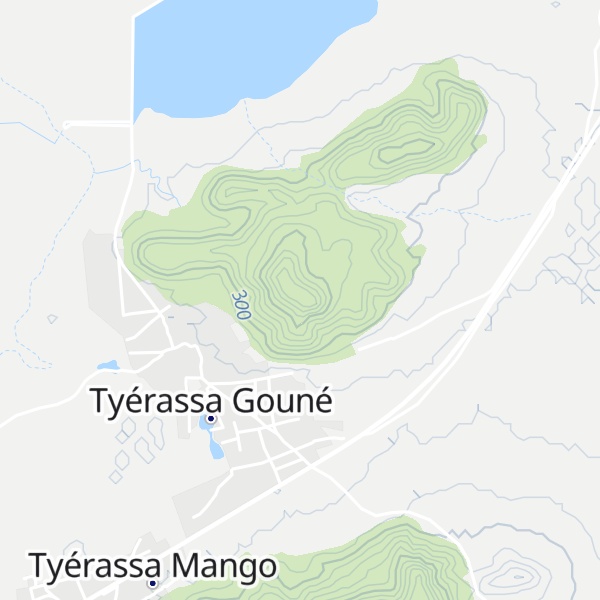 Map of Cherasa Baba Hill