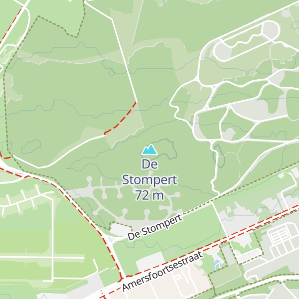 Map of De Stompert