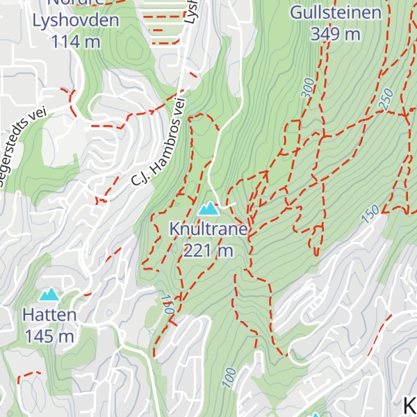 Map of Knultrane
