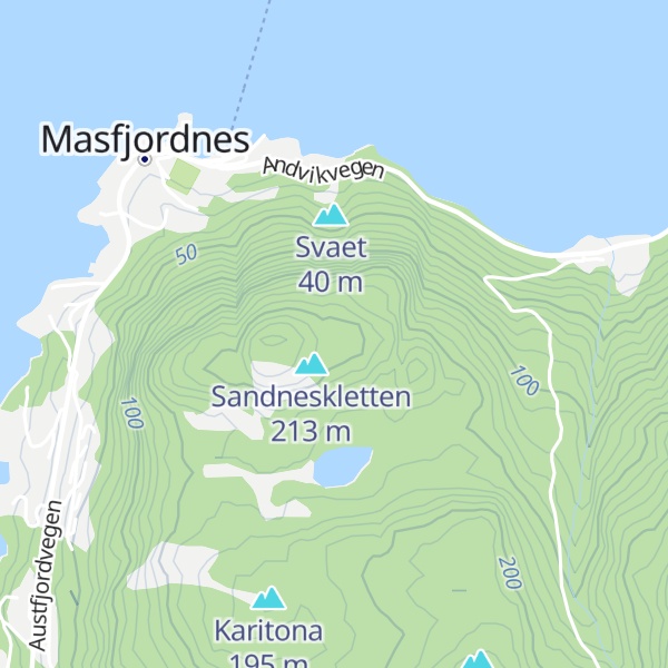 Map of Djupeskarhaugen