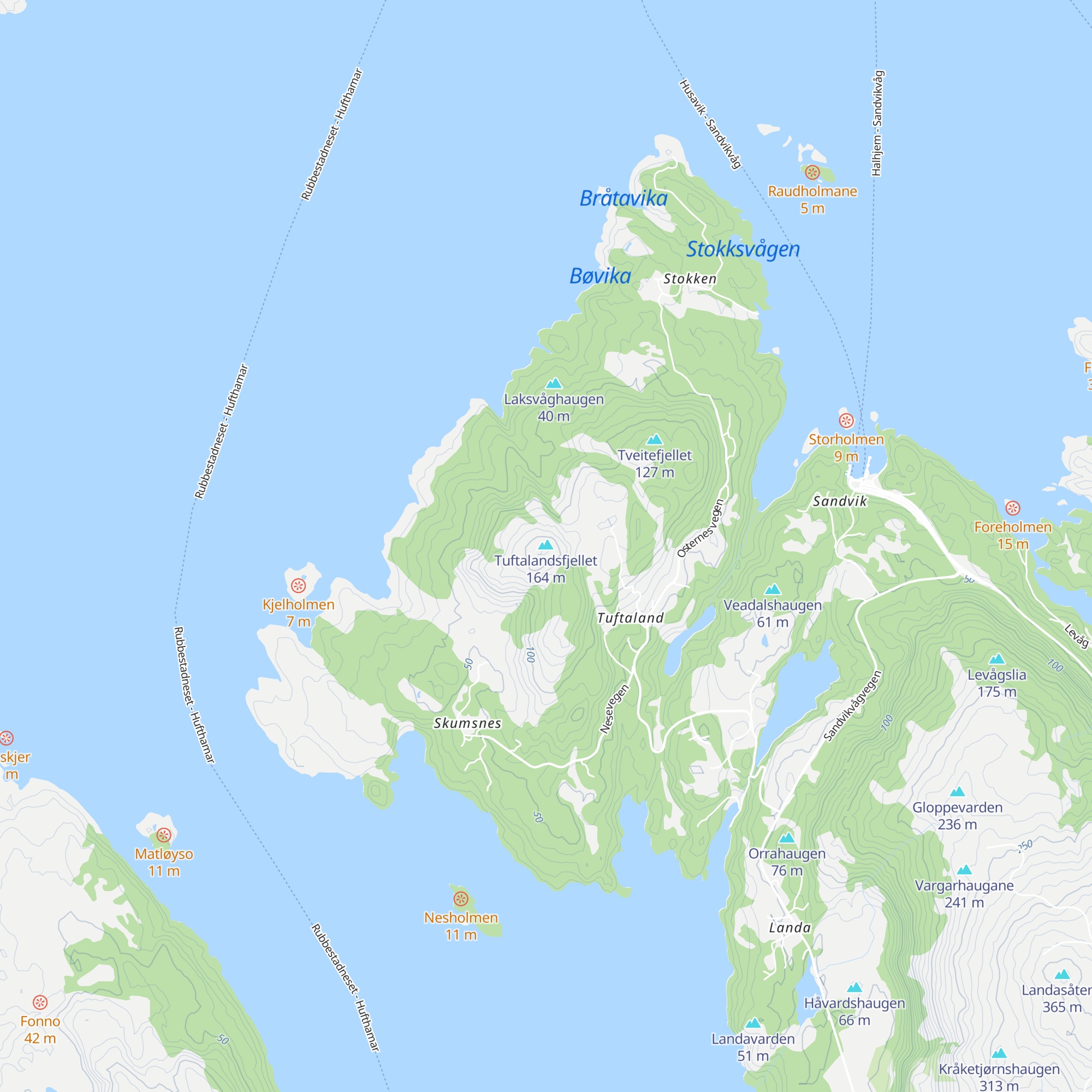 Kveldsturhytta map