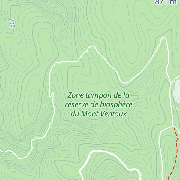 Map of Conque Verte