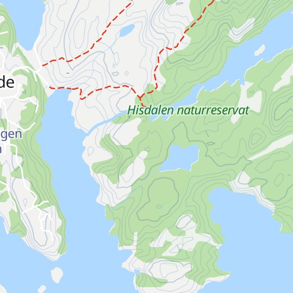 Map of Vardehaugen