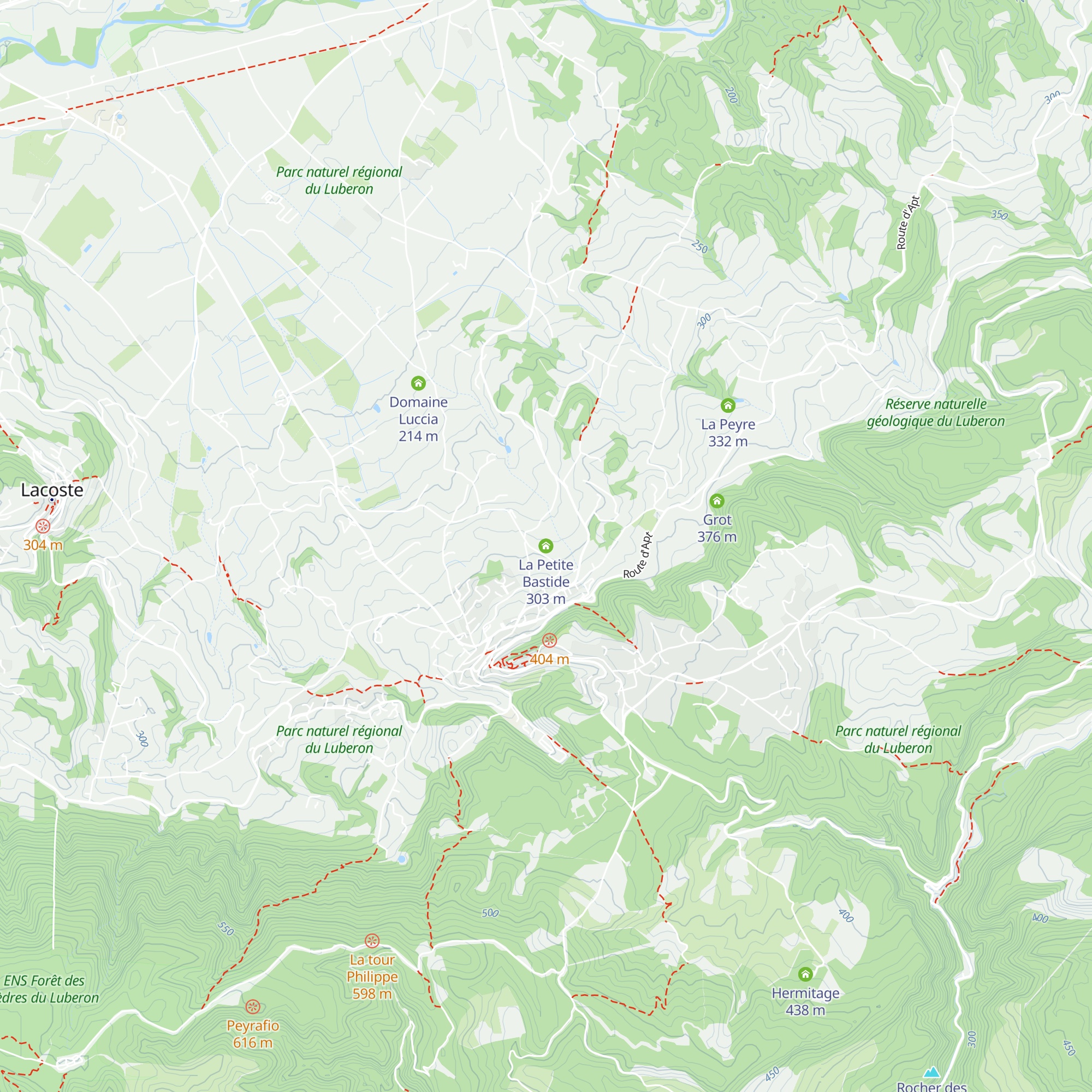 La Petite Bastide map