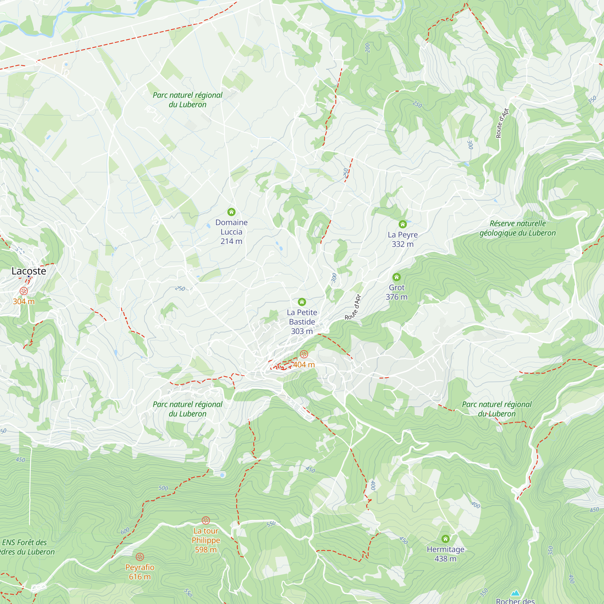 La Petite Bastide map