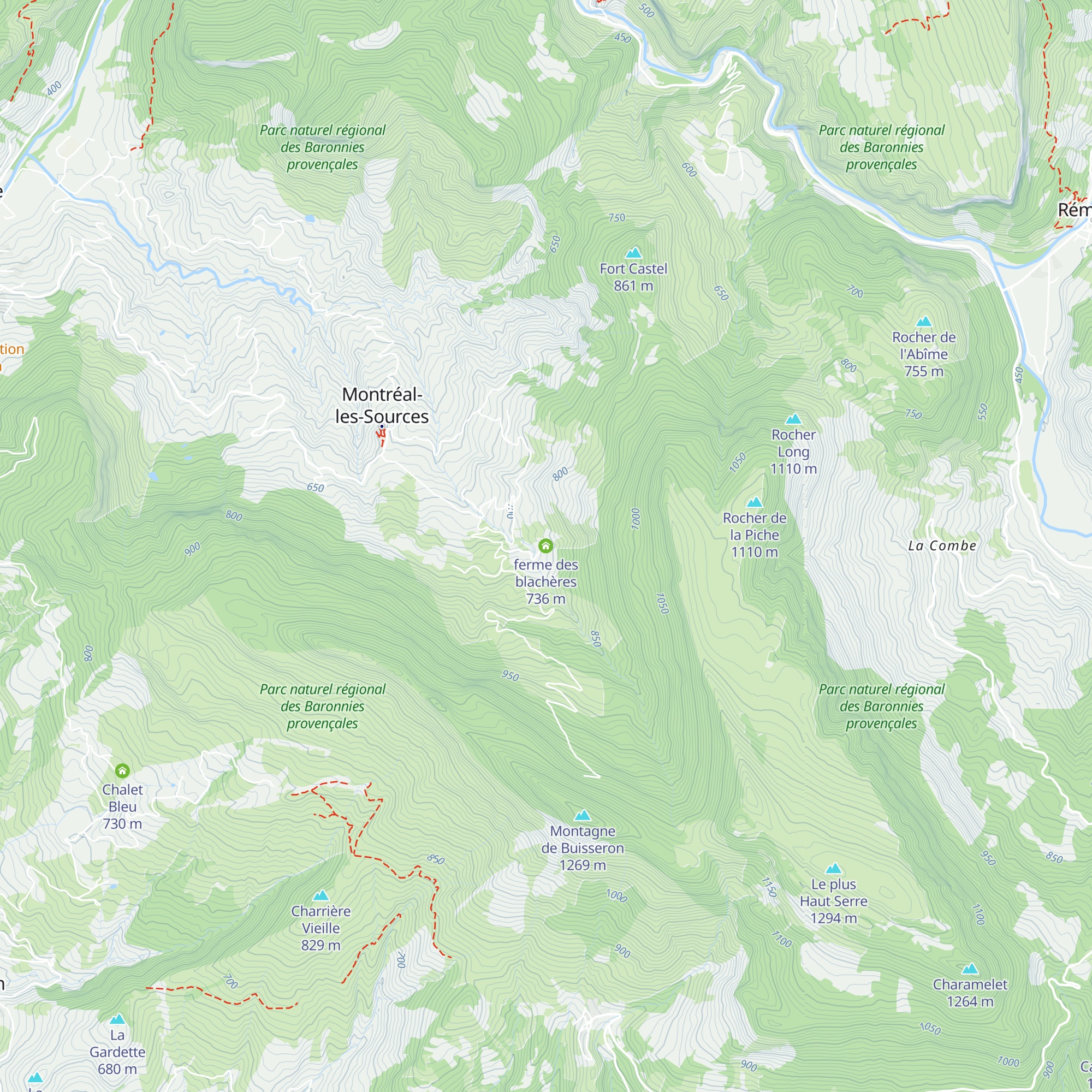 ferme des blachères map
