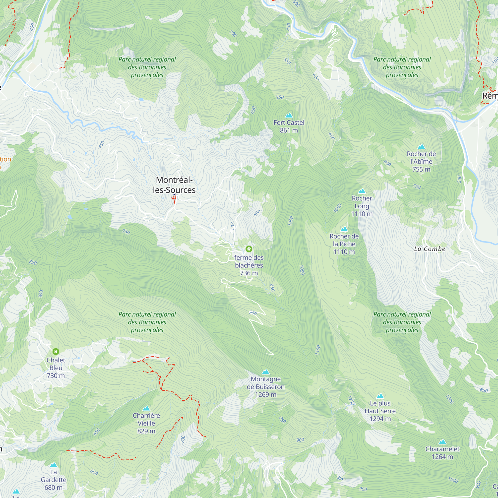 ferme des blachères map