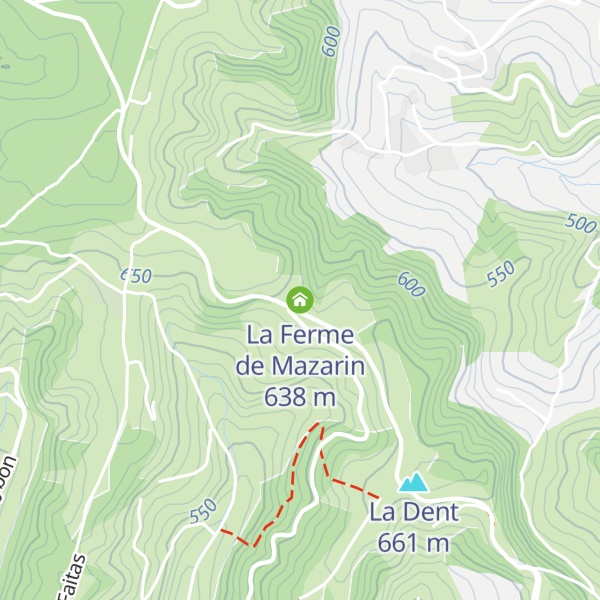 Map of La Ferme de Mazarin