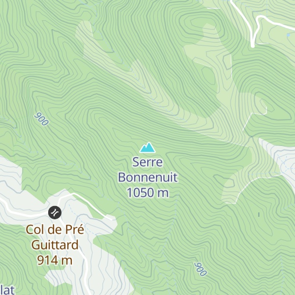 Map of Serre Bonnenuit