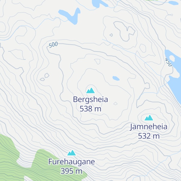 Map of Bergsheia