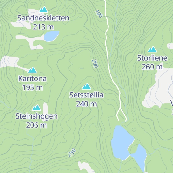 Map of Setsstøllia