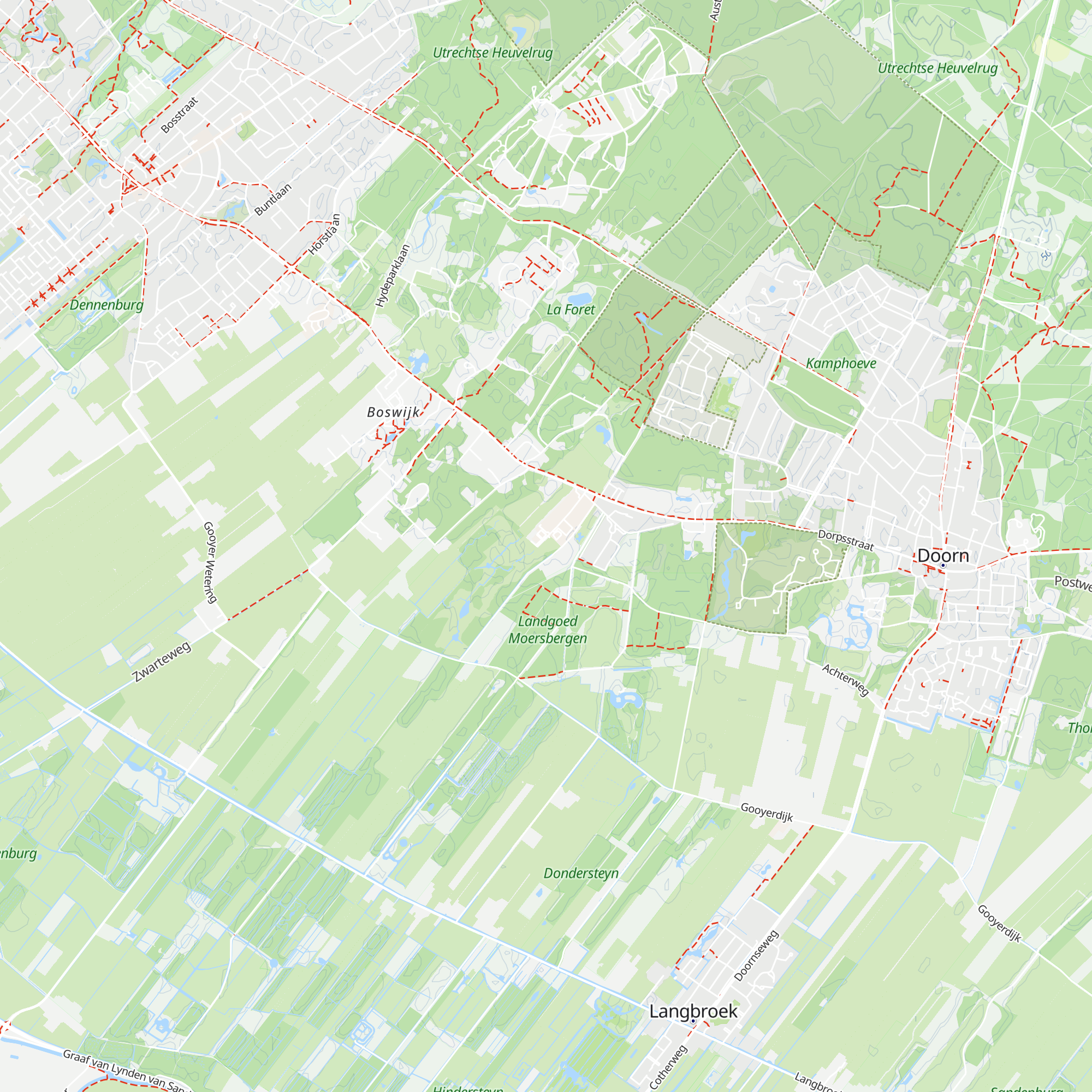 Nationaal Bomenmuseum Gimborn map