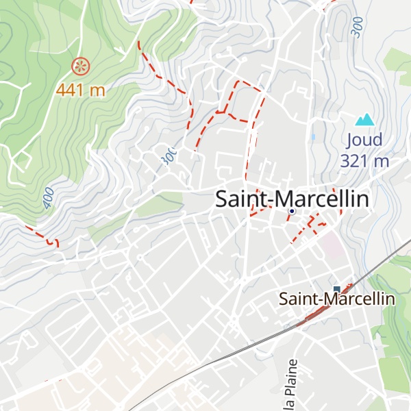 Map of Château du Mollard