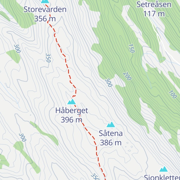 Map of Sjausetliane